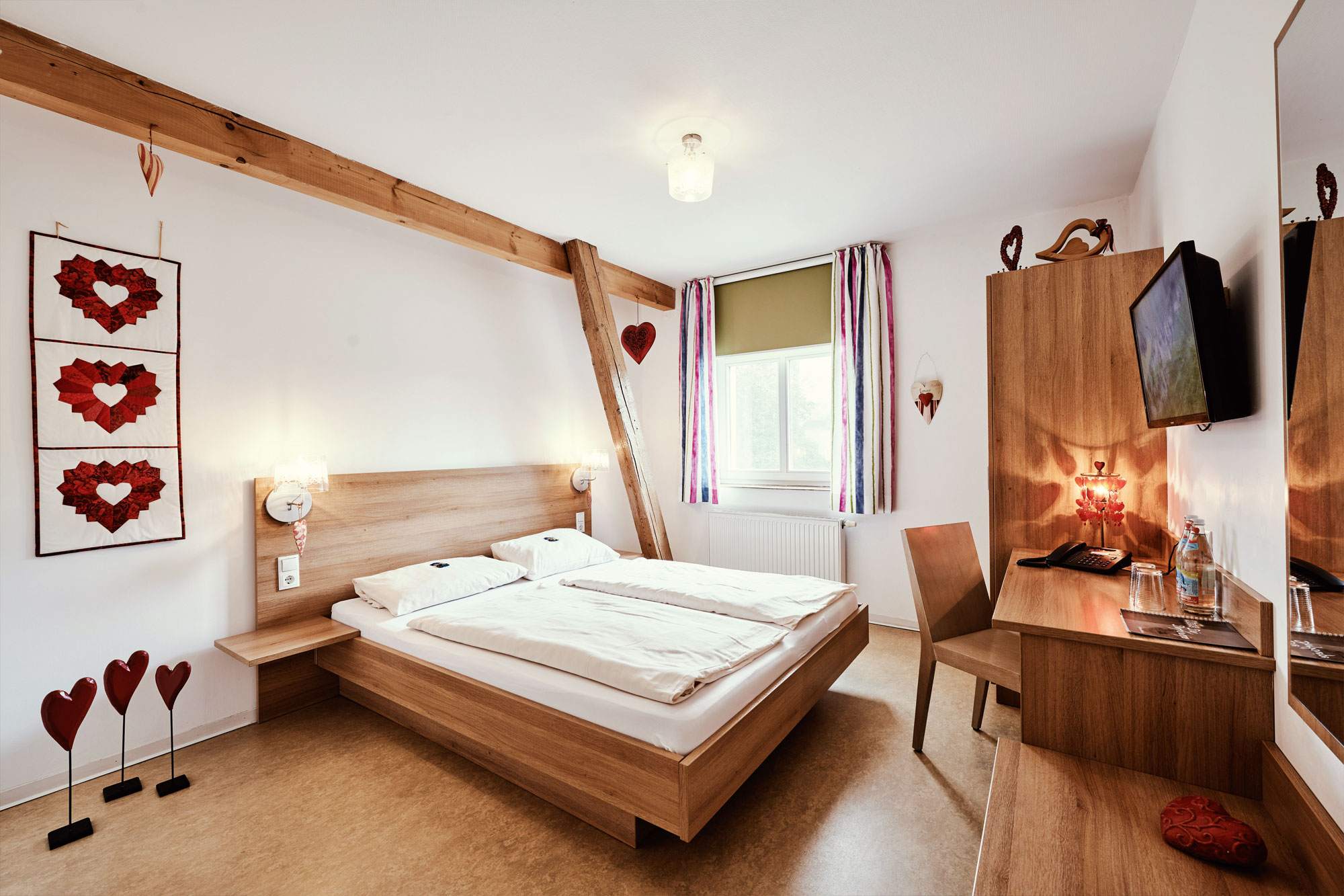 Doppelzimmer im Hotel Garni Krone